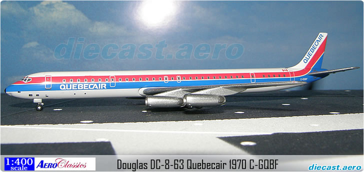 Douglas DC-8-63 Quebecair 1970 C-GQBF