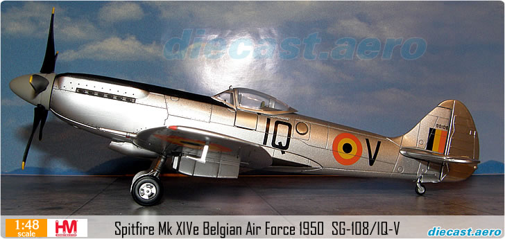 Spitfire Mk XIVe Belgian Air Force 1950  SG-108/IQ-V