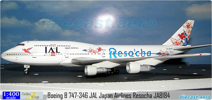 Boeing B 747-346 JAL Japan Airlines Resocha JA8184