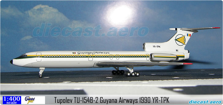 Tupolev TU-154B-2 Guyana Airways 1990 YR-TPK