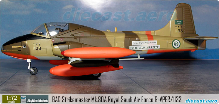 BAC Strikemaster Mk.80A Royal Saudi Air Force G-VPER/1133