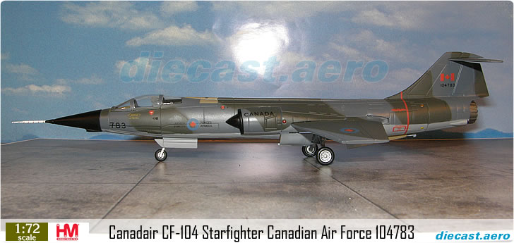 Canadair CF-104 Starfighter Canadian Air Force 104783
