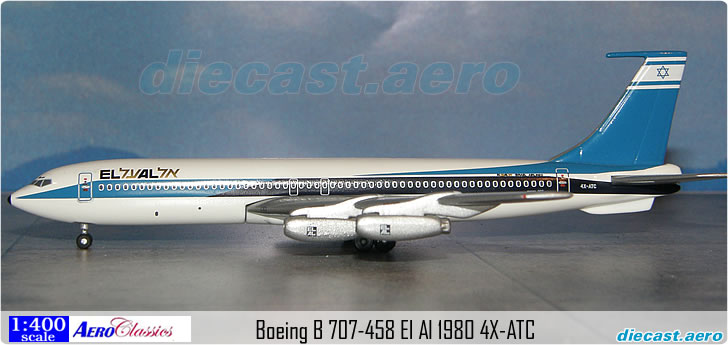 Boeing B 707-458 El Al 1980 4X-ATC