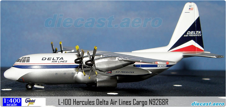 L-100 Hercules Delta Air Lines Cargo N9268R