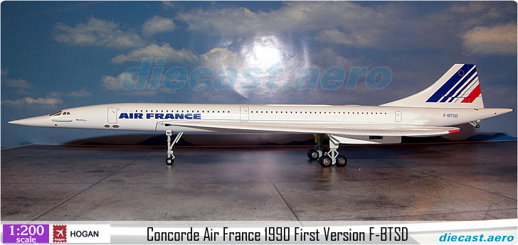 Concorde Air France 1990 First Version F-BTSD