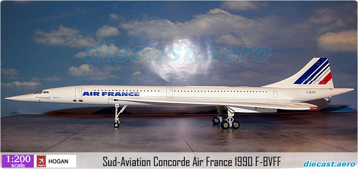 Sud-Aviation Concorde Air France 1990 F-BVFF