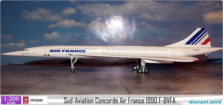 Sud-Aviation Concorde Air France 1990 F-BVFA