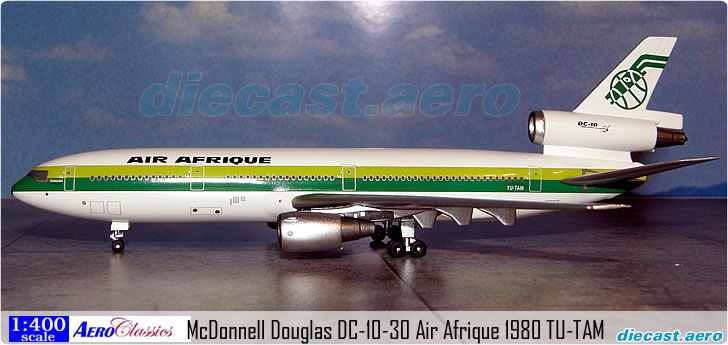 McDonnell Douglas DC-10-30 Air Afrique 1980 TU-TAM