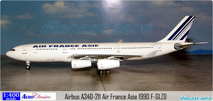 Airbus A340-211 Air France Asie 1990 F-GLZD