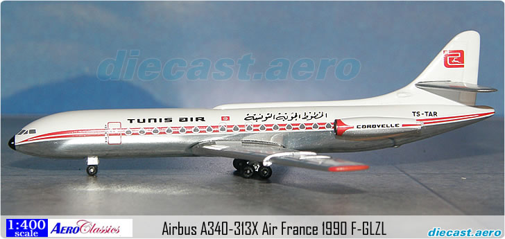 SUD Aviation SE-210 Caravelle III Tunisair 1960 TS-TAR