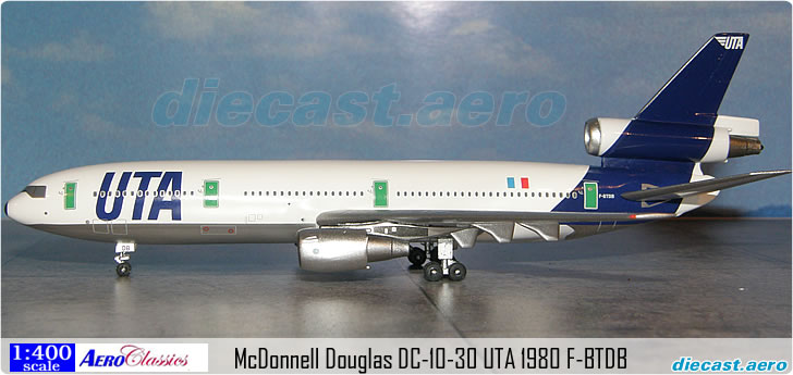McDonnell Douglas DC-10-30 UTA 1980 F-BTDB