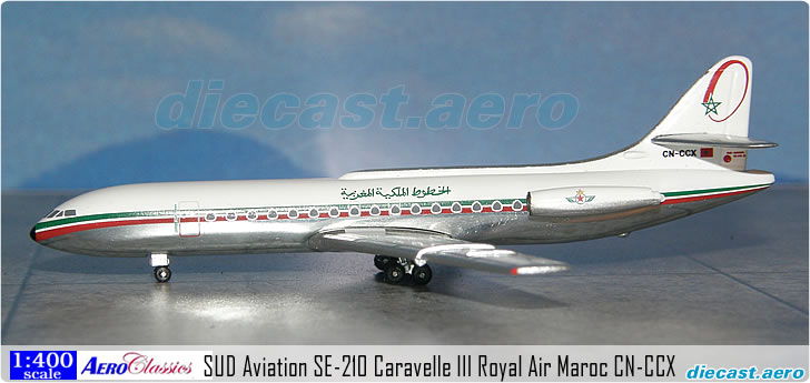 SUD Aviation SE-210 Caravelle III Royal Air Maroc CN-CCX