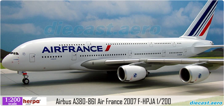 Airbus A380-861 Air France 2007 F-HPJA 1/200