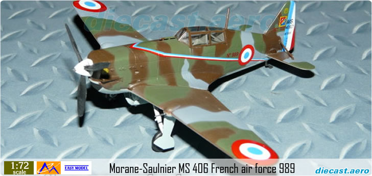 Morane-Saulnier MS 406 French air force 989