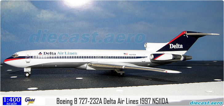 Boeing B 727-232A Delta Air Lines 1997 N511DA