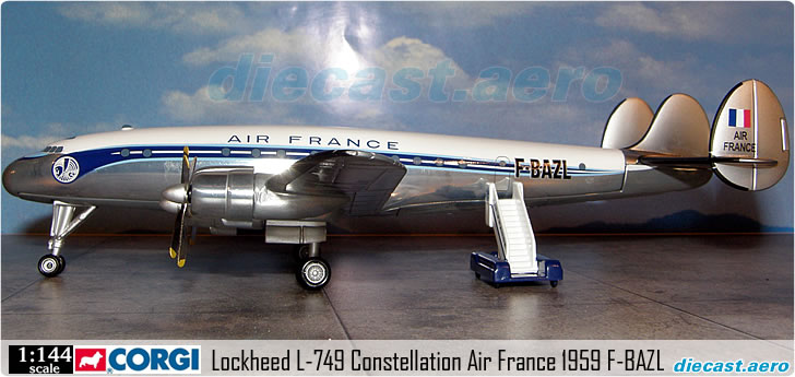 Lockheed L-749 Constellation Air France 1959 F-BAZL