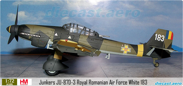 Junkers JU-87D-3 Royal Romanian Air Force White 183