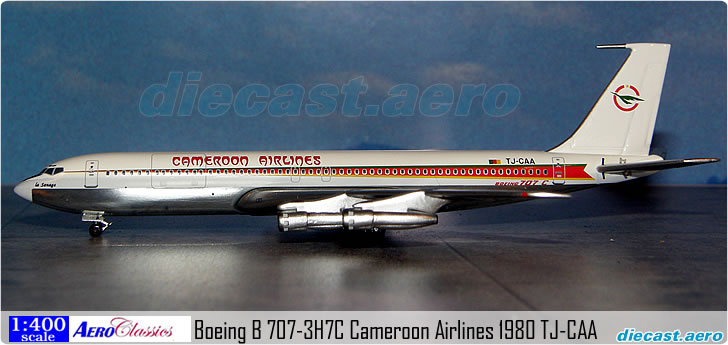 Boeing B 707-3H7C Cameroon Airlines 1980 TJ-CAA