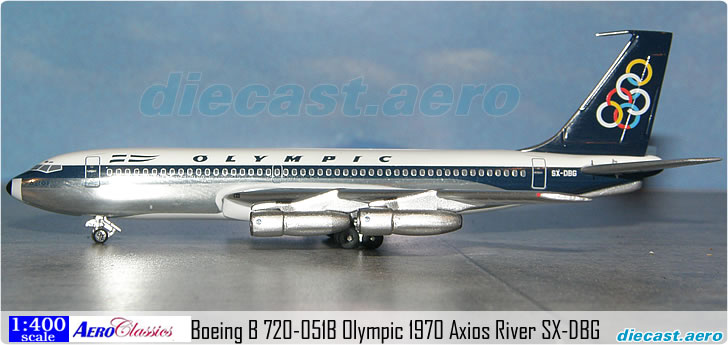 Boeing B 720-051B Olympic 1970 Axios River SX-DBG