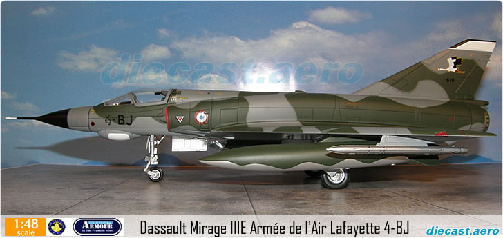 Dassault Mirage IIIE Arme de l'Air Lafayette 4-BJ