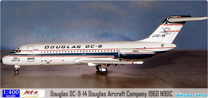 Douglas DC-9-14 Douglas Aircraft Company 1960 N9DC