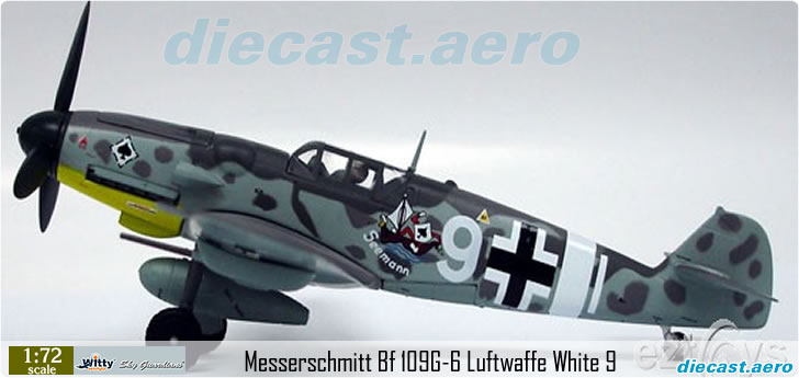 Messerschmitt Bf 109G-6 Luftwaffe White 9