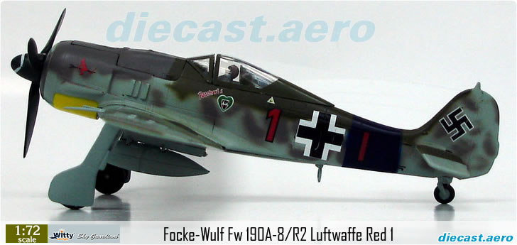 Focke-Wulf Fw 190A-8/R2 Luftwaffe Red 1