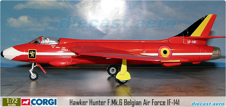 Hawker Hunter F.Mk.6 Belgian Air Force IF-141