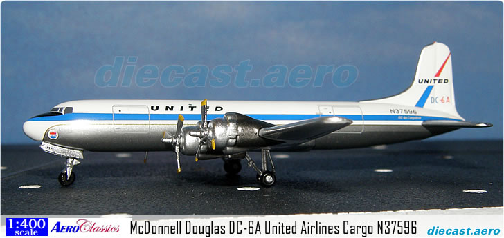 McDonnell Douglas DC-6A United Airlines Cargo N37596