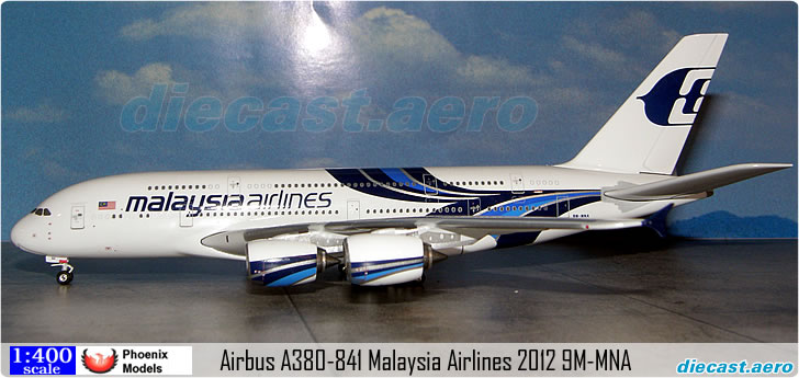 Airbus A380-841 Malaysia Airlines 2012 9M-MNA