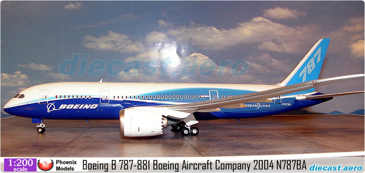 Boeing B 787-881 Boeing Aircraft Company 2004 N787BA