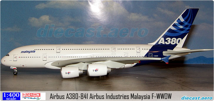 Airbus A380-841 Airbus Industries Malaysia F-WWOW