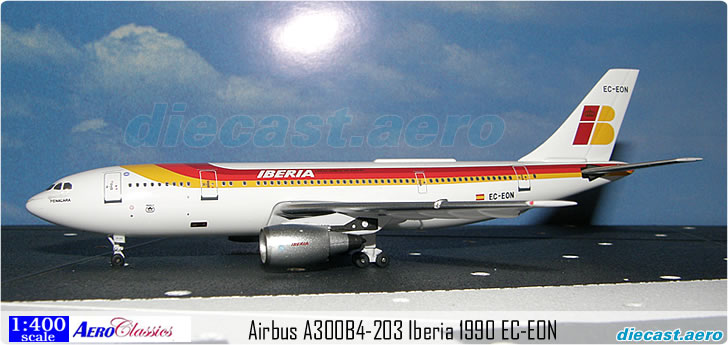 Airbus A300B4-203 Iberia 1990 EC-EON