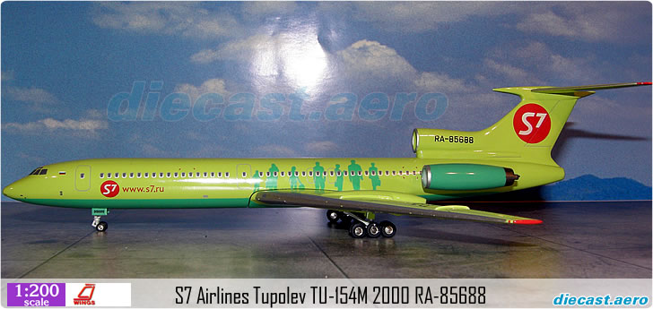 S7 Airlines Tupolev TU-154M 2000 RA-85688