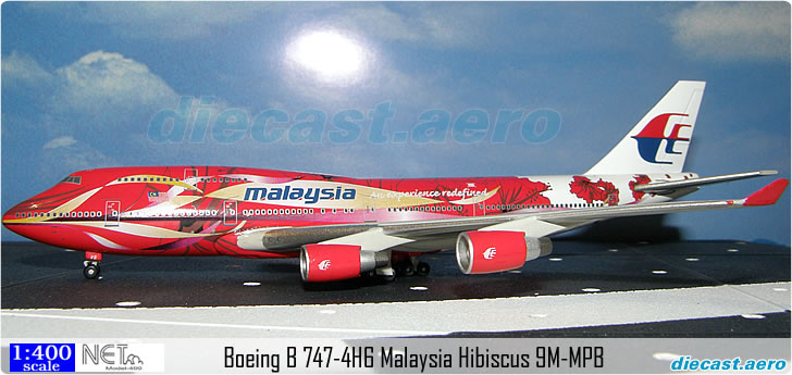 Boeing B 747-4H6 Malaysia Hibiscus 9M-MPB