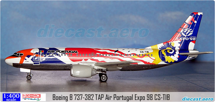 Boeing B 737-382 TAP Air Portugal Expo 98 CS-TIB