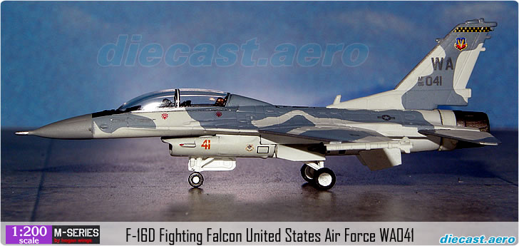 F-16D Fighting Falcon United States Air Force WA041