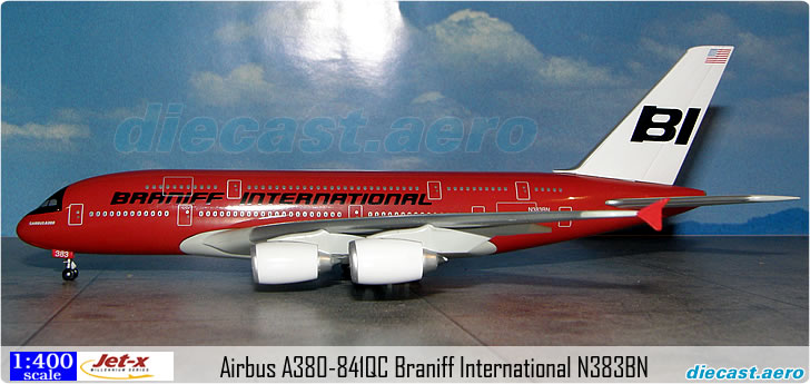 Airbus A380-841QC Braniff International N383BN