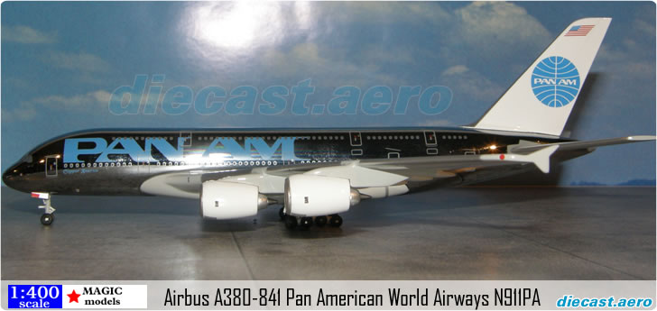 Airbus A380-841 Pan American World Airways N911PA