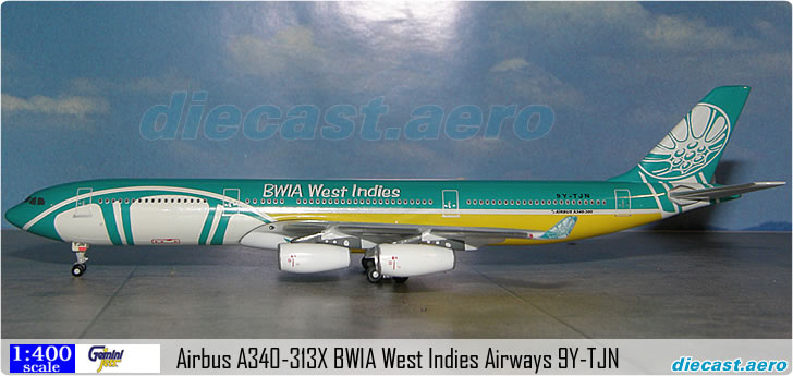Airbus A340-313X BWIA West Indies Airways 9Y-TJN