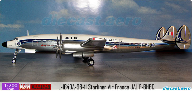 L-1649A-98-11 Starliner Air France JAL F-BHBQ