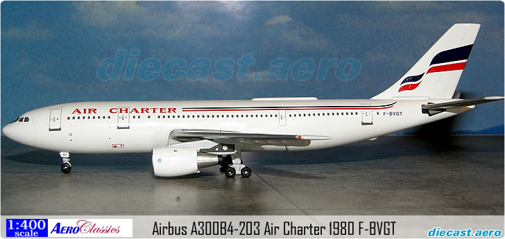 Airbus A300B4-203 Air Charter 1980 F-BVGT