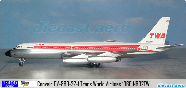 Convair CV-880-22-1 Trans World Airlines 1960 N802TW