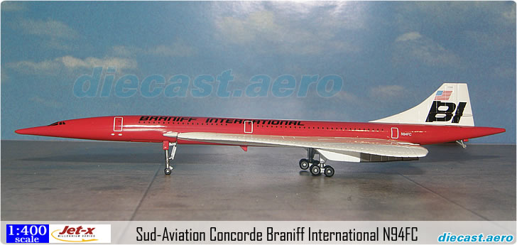 Sud-Aviation Concorde Braniff International N94FC