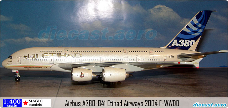 Airbus A380-841 Etihad Airways 2004 F-WWDD