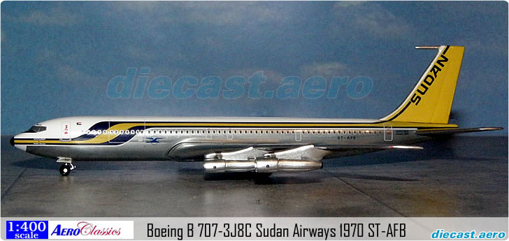 Boeing B 707-3J8C Sudan Airways 1970 ST-AFB