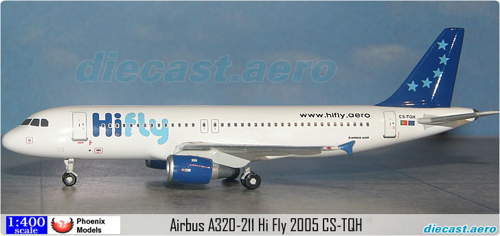 Airbus A320-211 Hi Fly 2005 CS-TQH