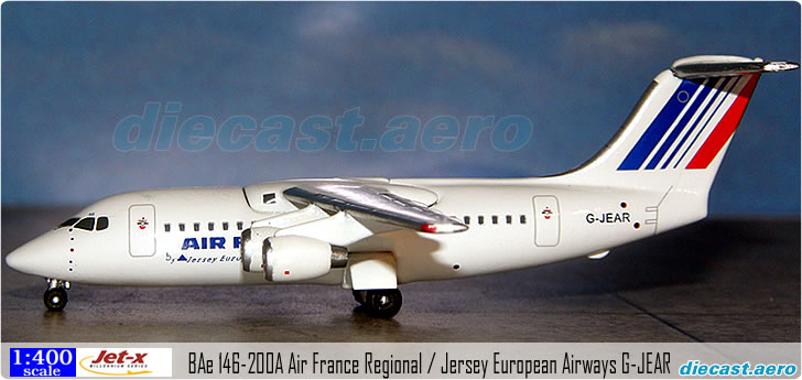 BAe 146-200A Air France Regional / Jersey European Airways G-JEAR