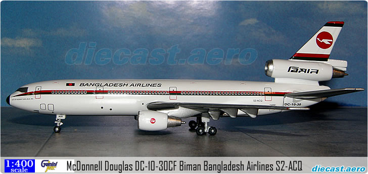 McDonnell Douglas DC-10-30CF Biman Bangladesh Airlines S2-ACQ