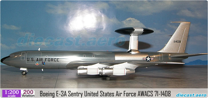 Boeing E-3A Sentry United States Air Force AWACS 71-1408